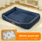 Waterproof Oxford dog bed with raised edges and soft base, photo 62