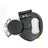 Retractable dog lead with built in poo bag dispenser and 5m tape