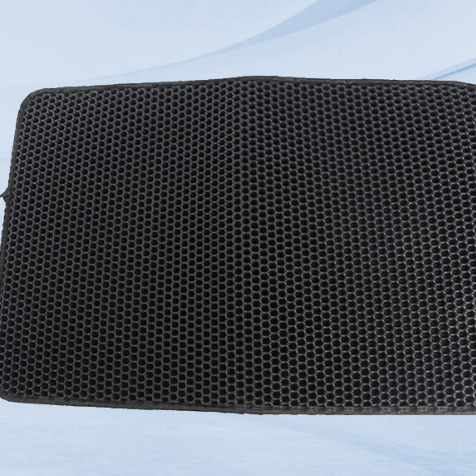 EVA Cat Litter Mat with Honeycomb Trapping Layer, Portable