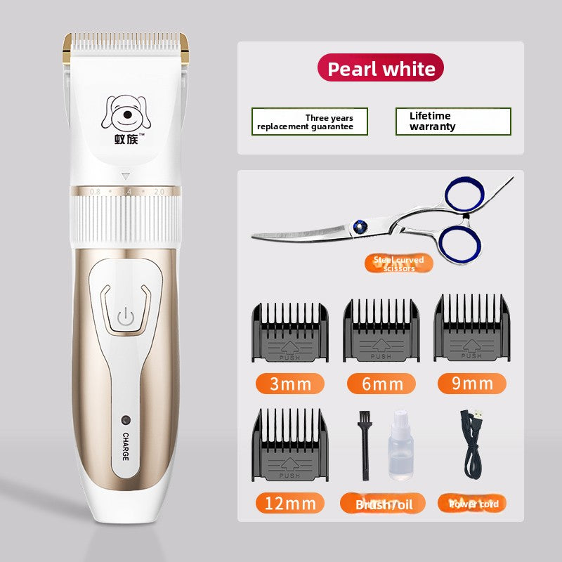Quiet rechargeable pet hair clipper, photo 9 of 17