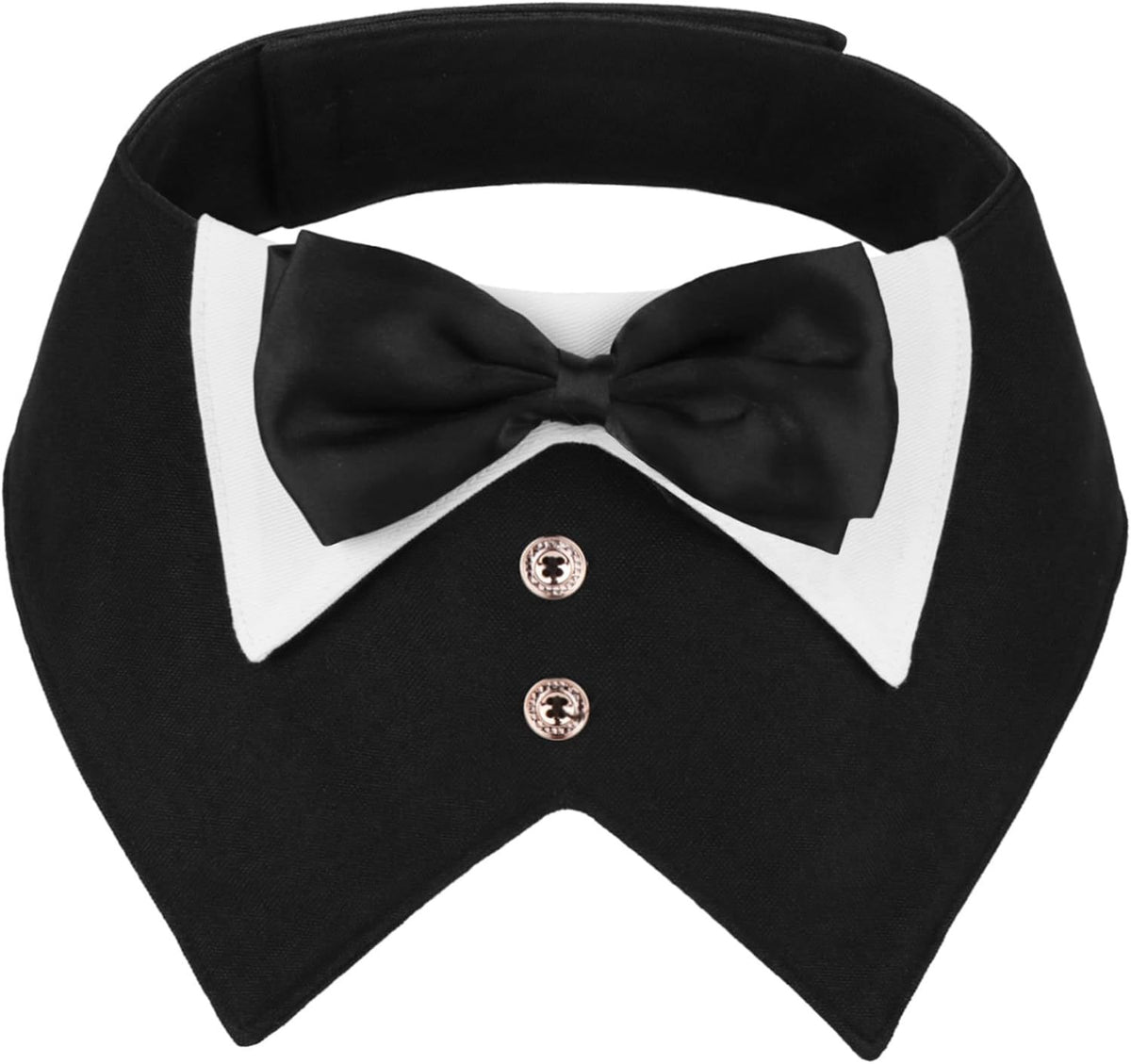 Dog tuxedo vest with bow tie, available in 13 styles, image 69