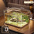 Clear shatterproof PET desktop fish tank for small fish, view 11