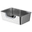 Stainless Steel Cat Litter Box, Front or Side Opening Anti-Splash
