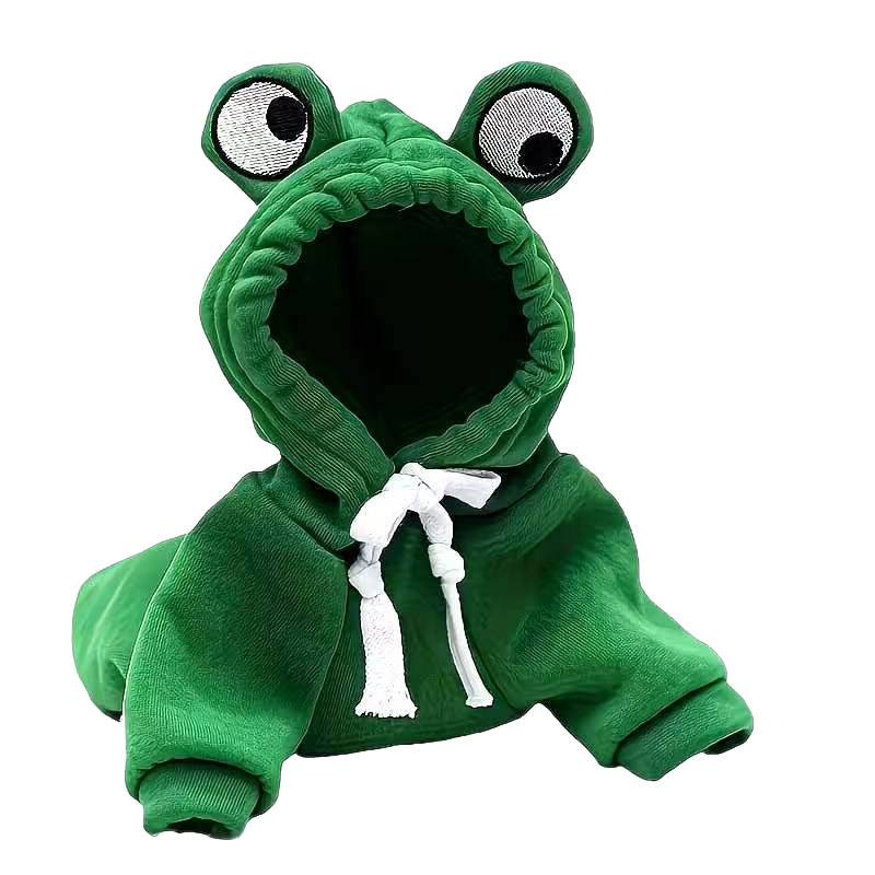 Green frog hoodie for dogs and cats, in Green Frog, image 5