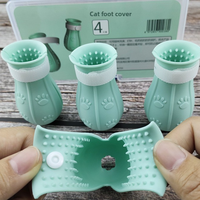 Adjustable cat grooming hood for bathing and nail clipping, product image 9
