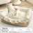 Raised Rim Plush Pet Bed with Blanket Option for Cats and Dogs