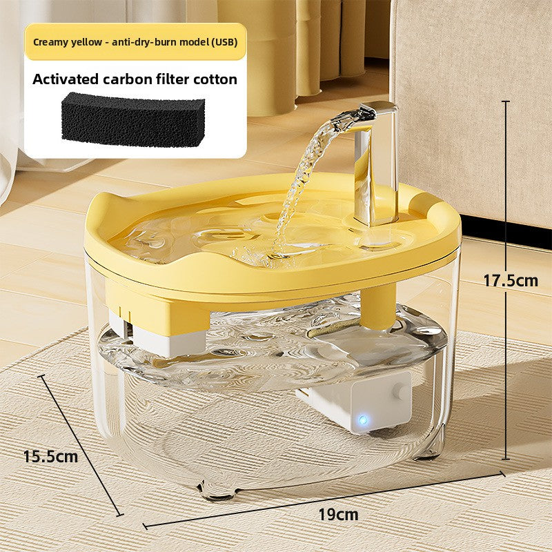 Automatic Circulating Pet Water Dispenser with Filter