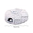 Navy and white striped foldable plush cat tunnel nest, view 5