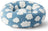 Round printed pet bed with raised sides, photo 18 of 28