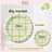 Shallow ceramic pet food plate with cute bear design in blue and pink, view 24