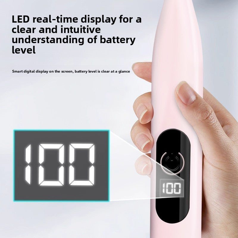 USB Rechargeable Paw Hair Shaver with Ceramic Blade and Display