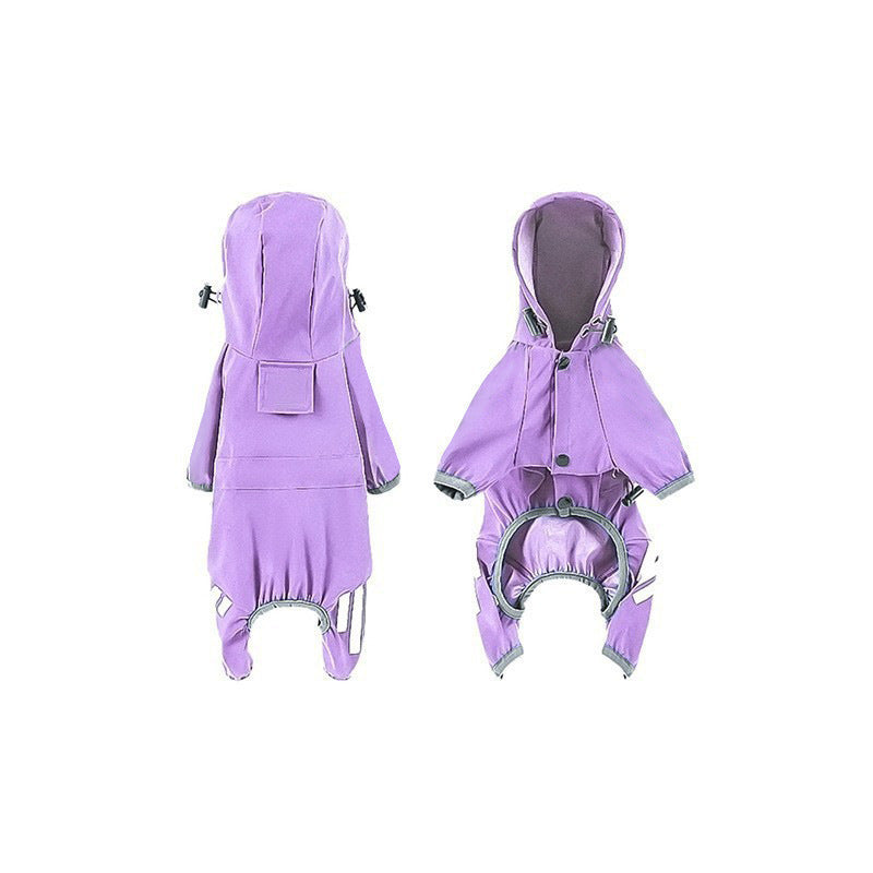 Four leg dog raincoat with lead hole, available in 6 colours, image 30