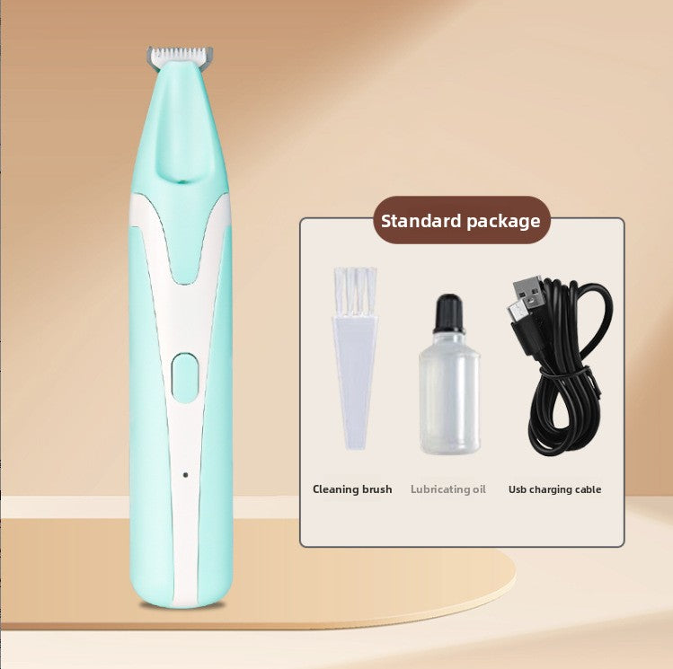 Waterproof Paw Trimmer with LED Display and Ceramic Blade for Pets