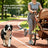 Hands-free dog running lead with waist belt in 5 colour options
