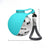 Portable Pet Water Bottle with Collapsible Silicone Bowl and Leak-Proof Lid 285ml