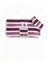 Striped coral fleece dog bathrobe, available in 5 colours, image 36