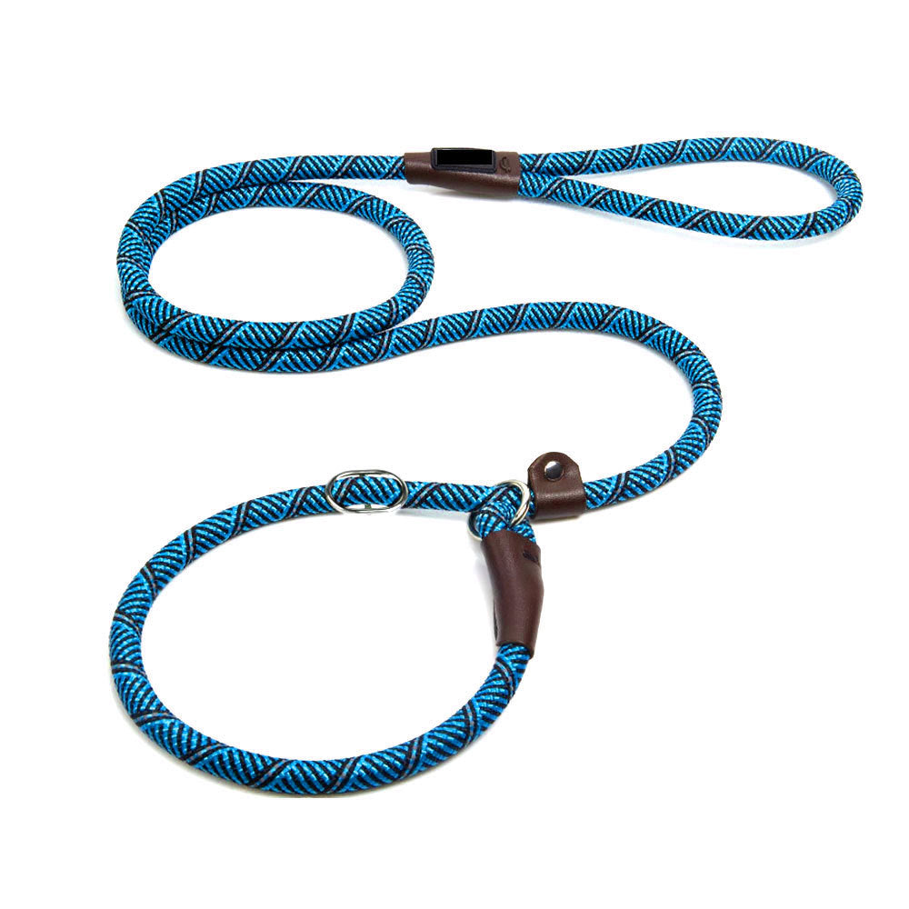 Rope slip leads in bright colours with stopper ring