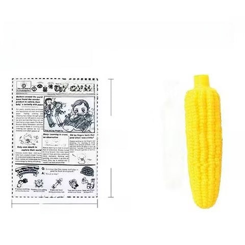 Carrot shaped crinkle sound dog toy on white background - photo 13