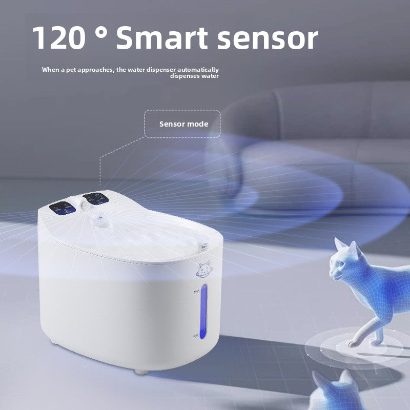 Smart detachable pet water fountain