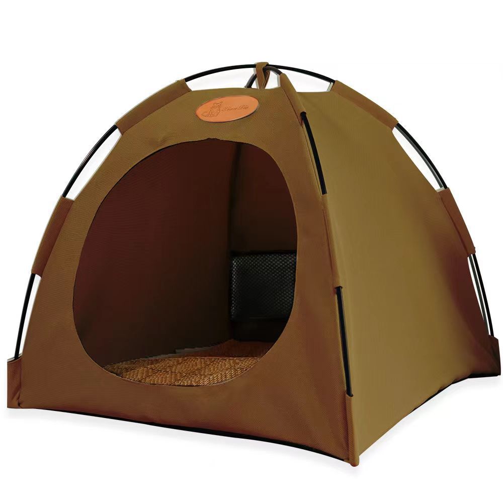 Foldable mesh pet tent bed for cats, detail photo 5