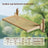 Suction cup window cat bed with clear capsule in Mesh Hammock, Small
