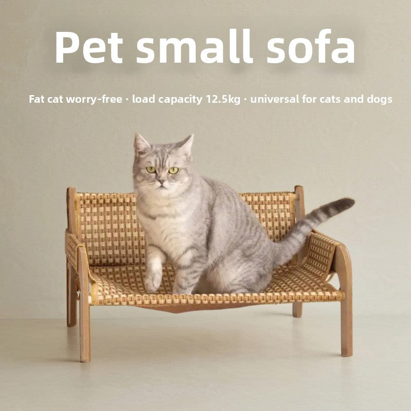 Scratch-resistant pet sofa for cats and small dogs, photo 2 of 15