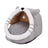Cute animal enclosed pet cave house, product detail photo