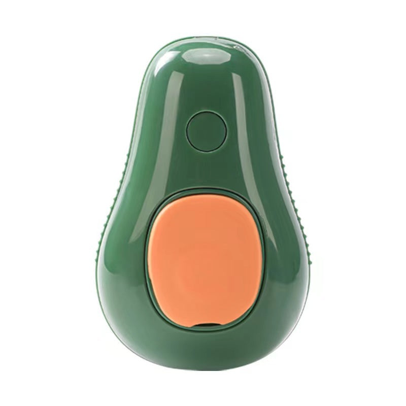 Electric Pet Comb in Whale or Avocado Design, Spray Grooming Brush