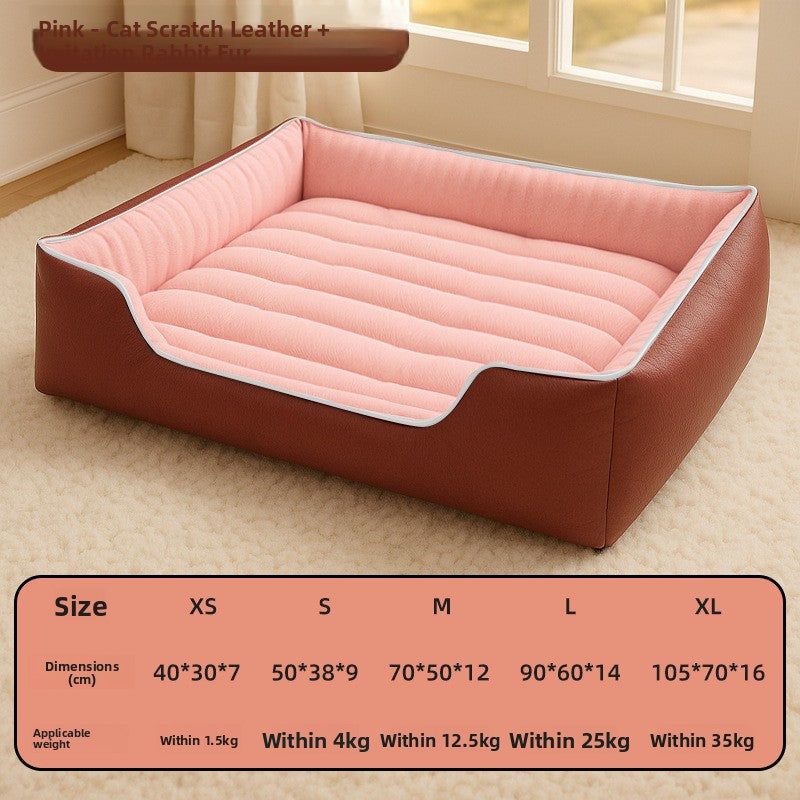 Waterproof Oxford dog crate mat with soft velvet top, photo 29 of 68
