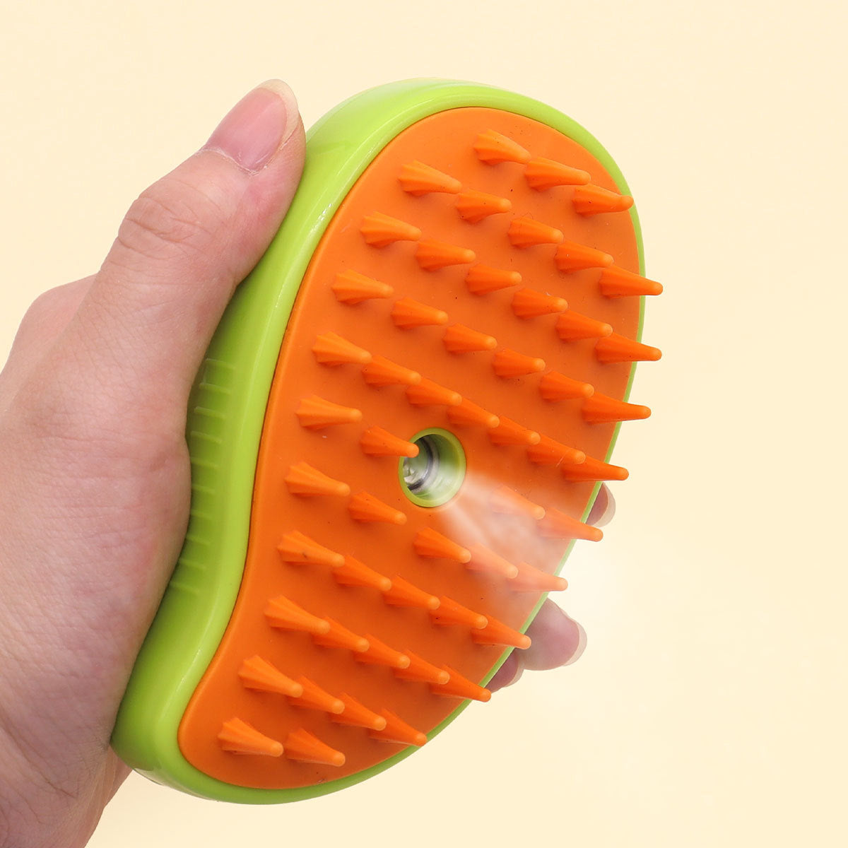 3-in-1 Steam Spray Pet Comb, USB Rechargeable Massage Brush