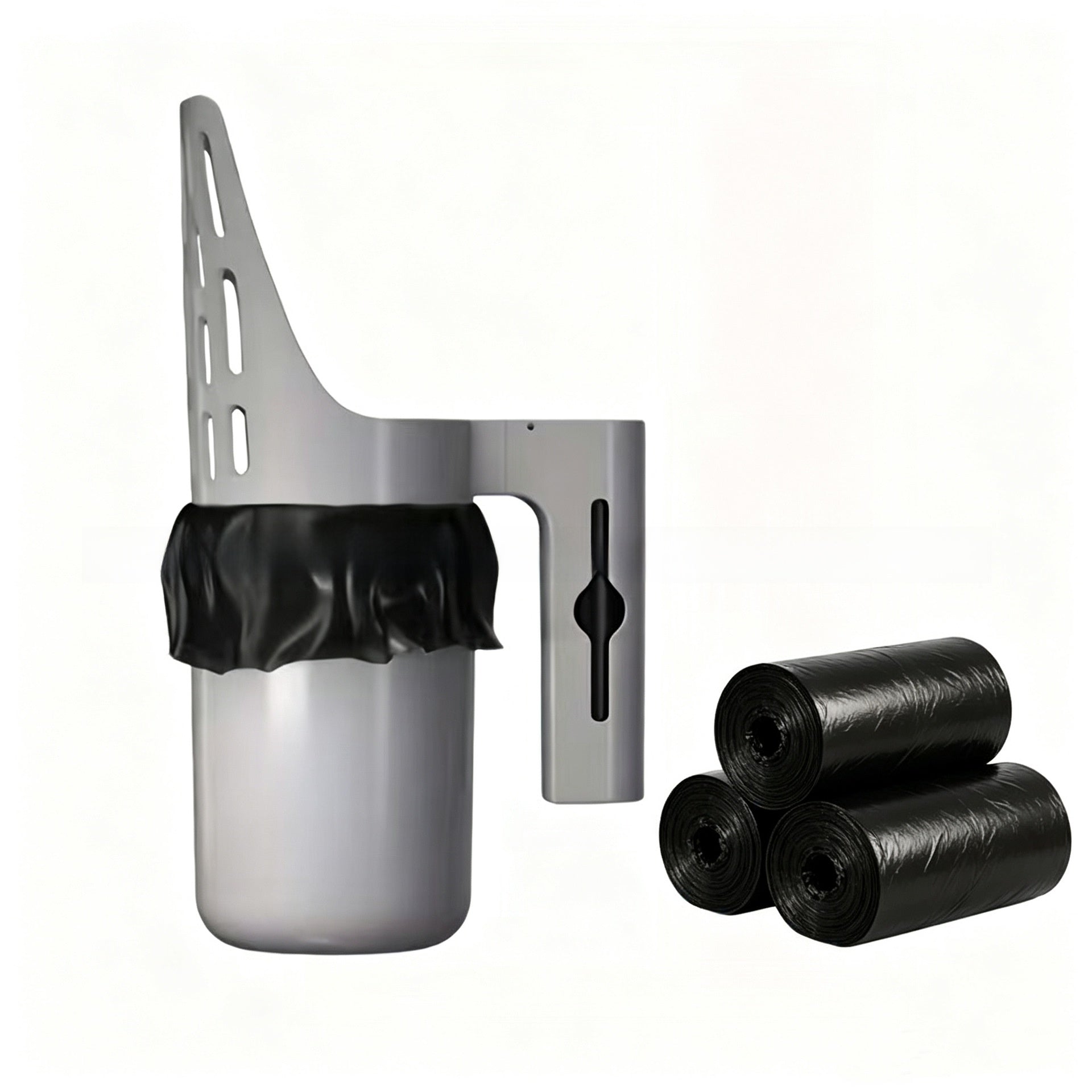 Cat Litter Scoop with Trash Can Storage Box and Bag Rolls