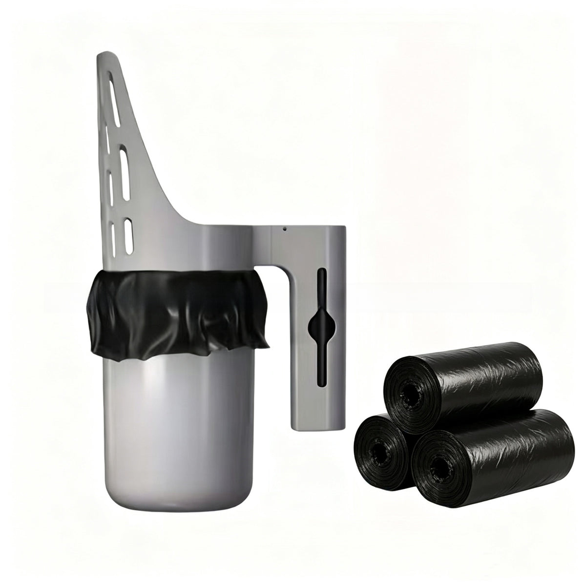 Cat Litter Scoop with Trash Can Storage Box and Bag Rolls