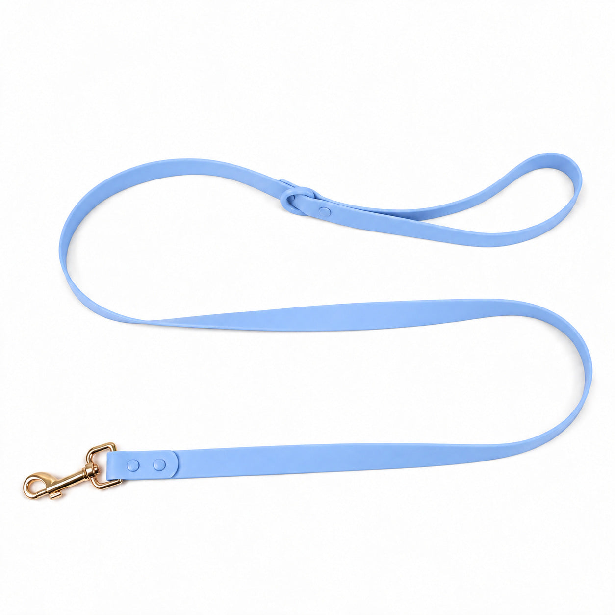 Waterproof PVC dog lead in bright colours, ideal for everyday use