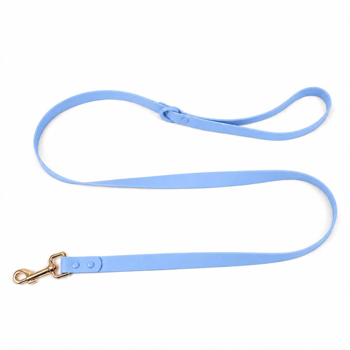 Waterproof PVC dog lead in bright colours, ideal for everyday use