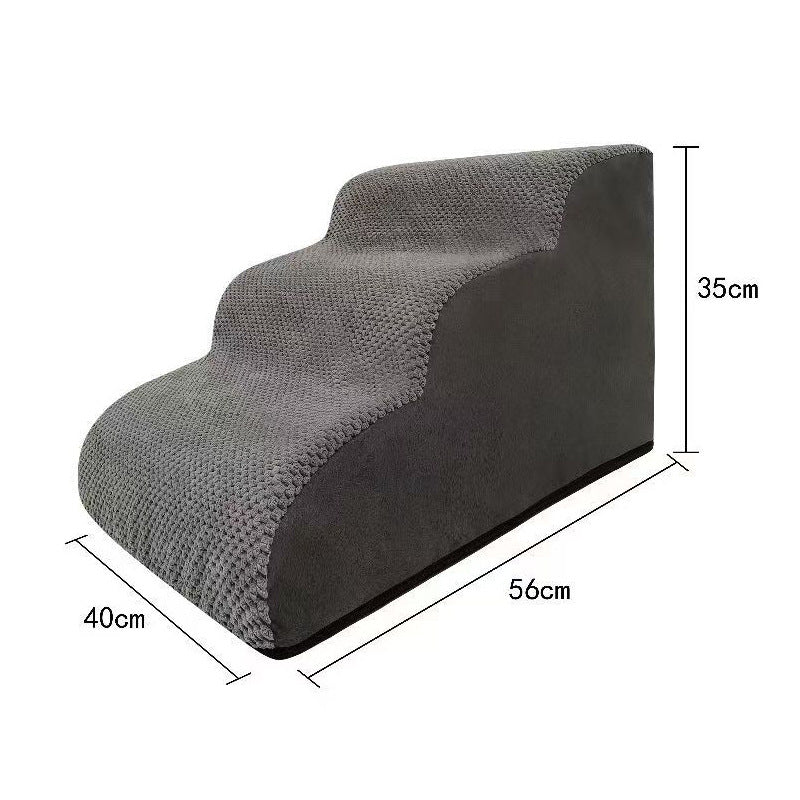 Soft sponge pet steps with fabric cover, detail photo 3