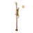 Wooden wall-mounted cat climbing platform with jute rope, photo 6