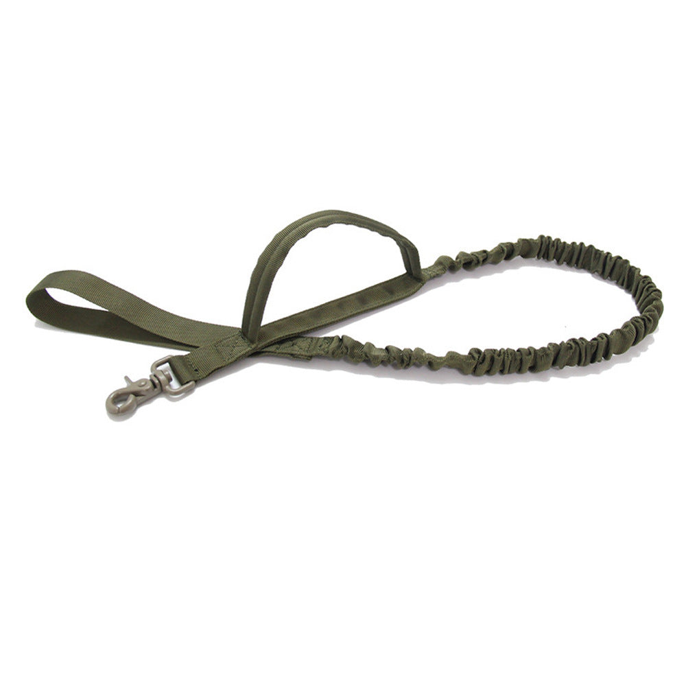 Tactical nylon collar and lead for dogs, available from Pet Royale UK