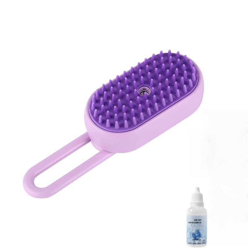 Rechargeable Spray Massage Comb with Anti-Flyaway Design