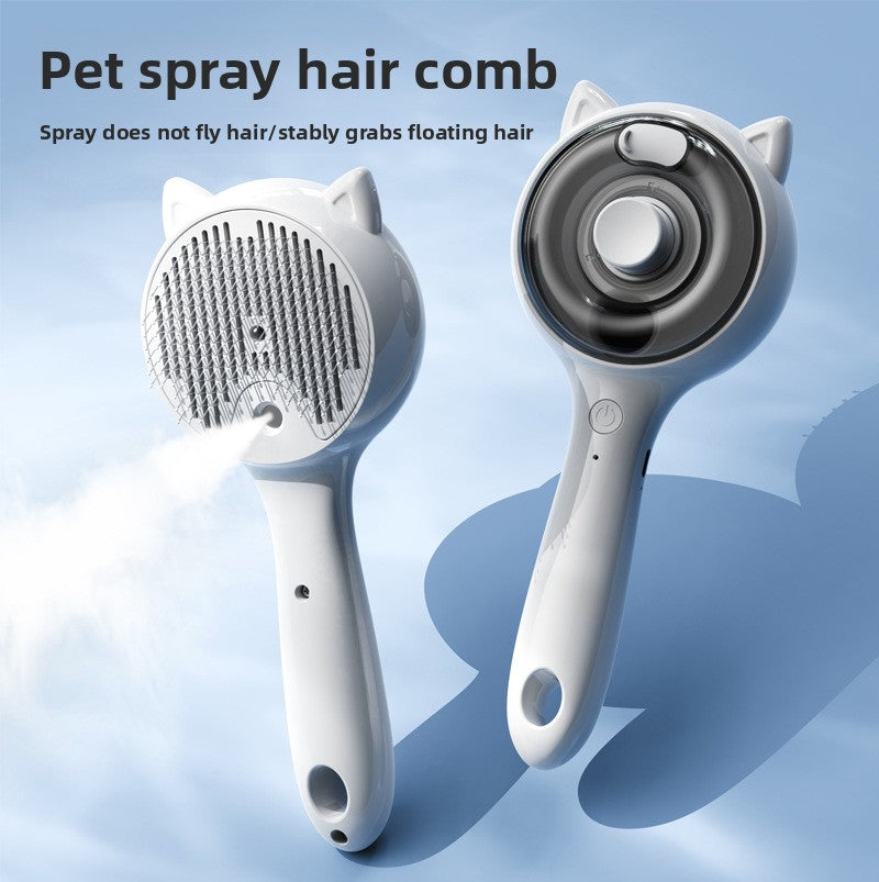 One-Click Spray Comb with Deodorising Mist for Cats and Dogs
