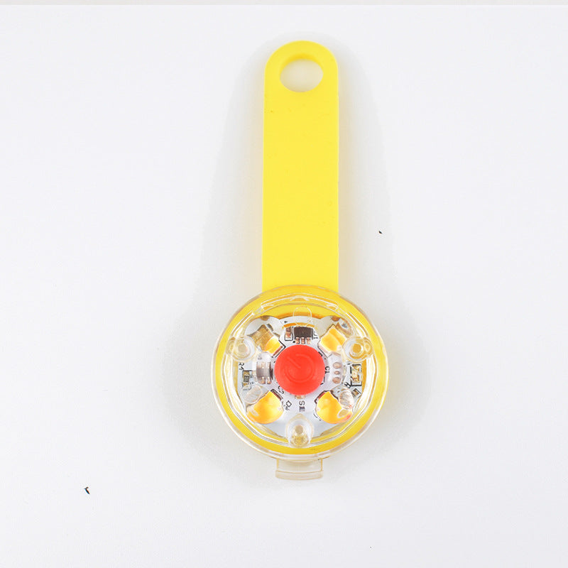 USB rechargeable LED pet collar light pendant glowing, product image 11