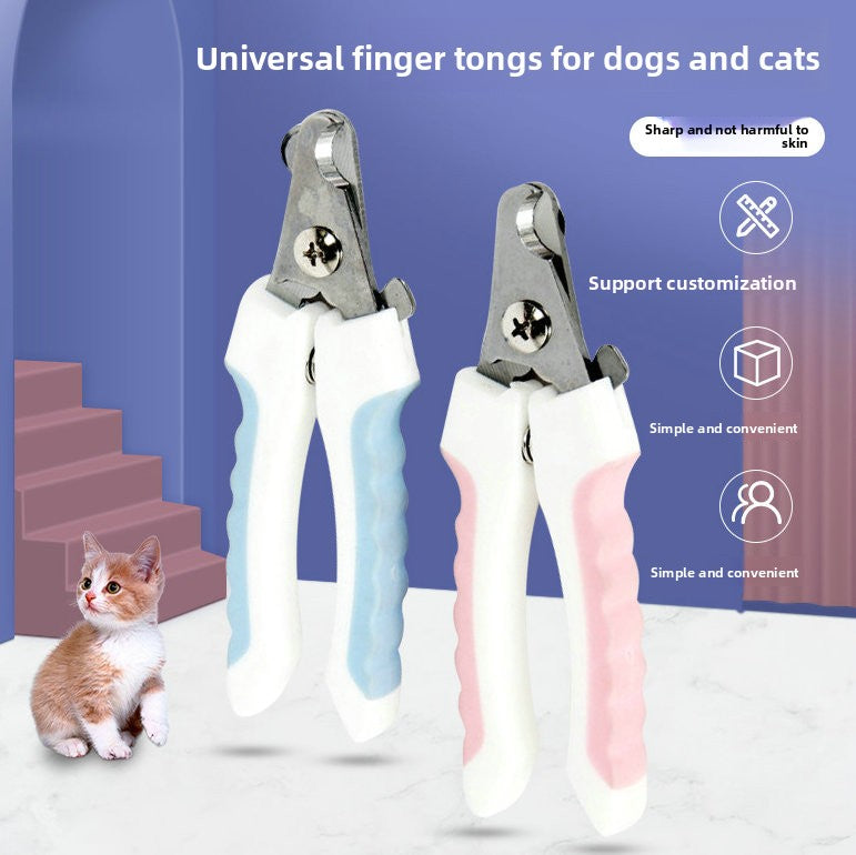 Stainless Steel Pet Nail Clippers for Dogs and Cats
