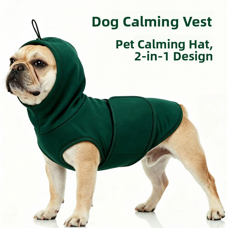 Dog calming hooded vest - view 8