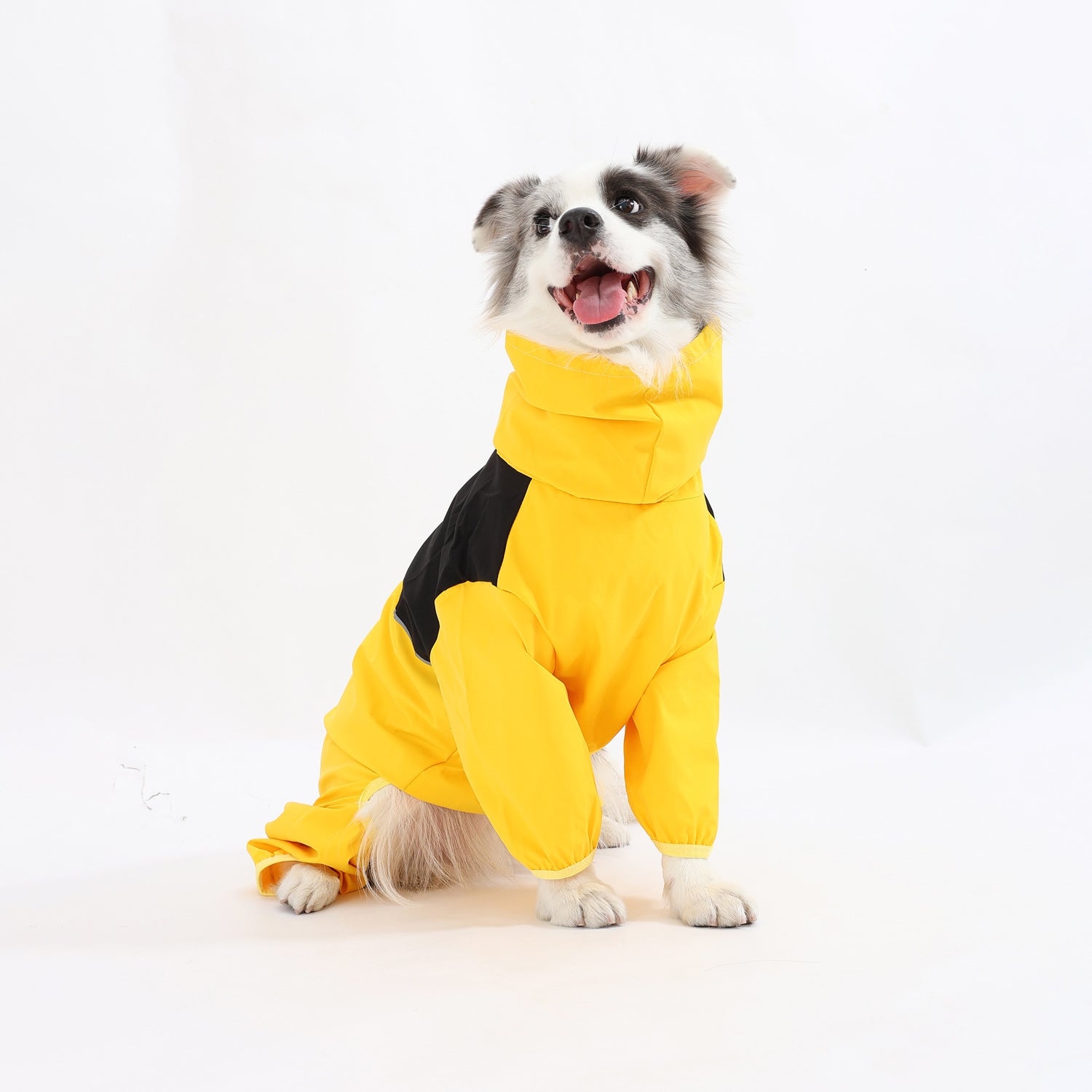 Waterproof windproof raincoat for large dogs, available in 3 colours, image 7