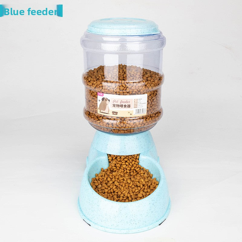 3.8L Automatic Pet Water Fountain and Feeder with Quiet Pump in Four Colours