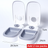 Smart Automatic Pet Feeder with Timed Single or Double Meal Dispensing and Ice Pack Option