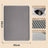 Washable Double Layer Cat Litter Mat, Anti-Tracking Floor Guard