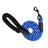 Reflective nylon dog lead with foam handle, ideal for everyday use
