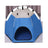Foldable Oxford cloth pet playpen tent with mesh panels, product image 44