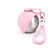 Round stainless steel pet water bottle