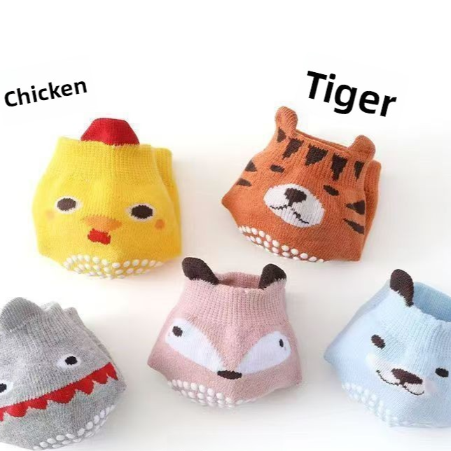 Pair of cotton dog elbow and knee sleeves with shark print, product image 6